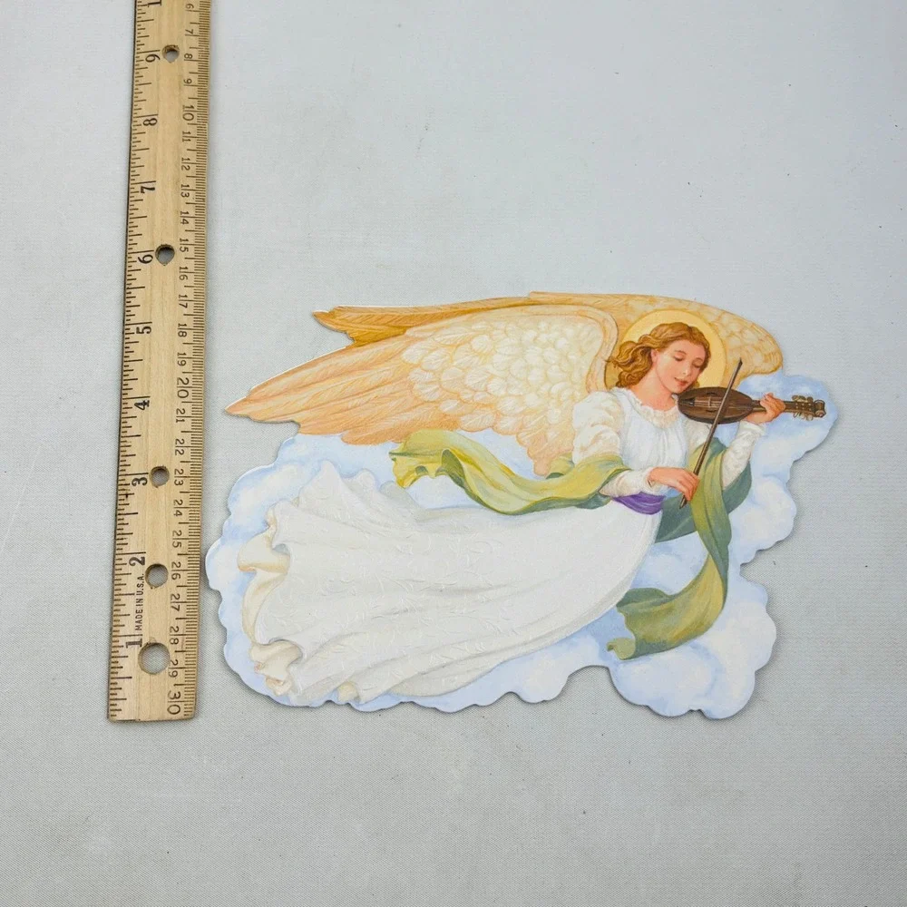 Hallmark Christmas Angel Chorus Violin‎ Robert Haas 36 Cards 38 Foil Envelopes